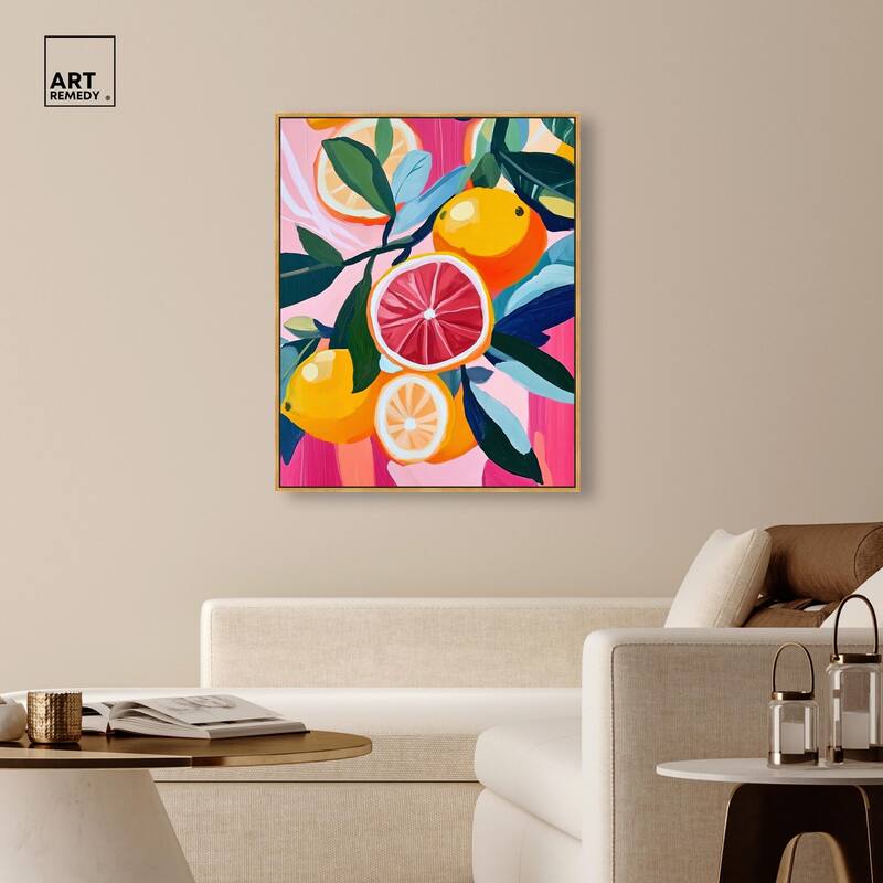 Juicy Paradox I Canvas by Art Remedy