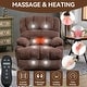 preview thumbnail 8 of 13, Chenille Power Lift Recliner Chair with Vibration Massage and Heating