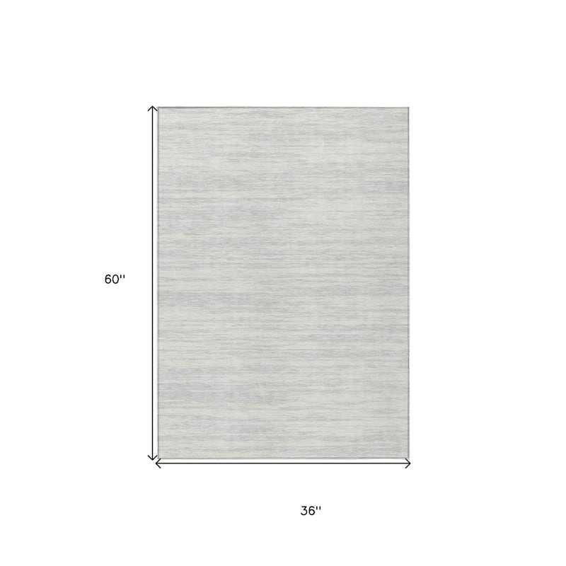 HomeRoots Abstract Modern Rectangle Outdoor Rug