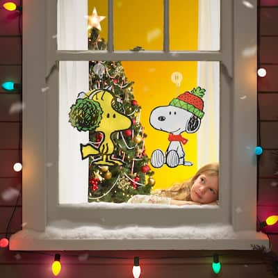 12" Peanuts Window Décor