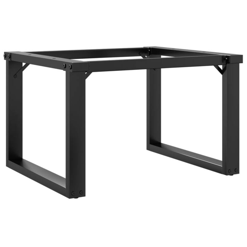 vidaXL Coffee Table Legs O-Frame 23.6"x15.7"x15" Steel - 23.6" x 15.7" x 15"