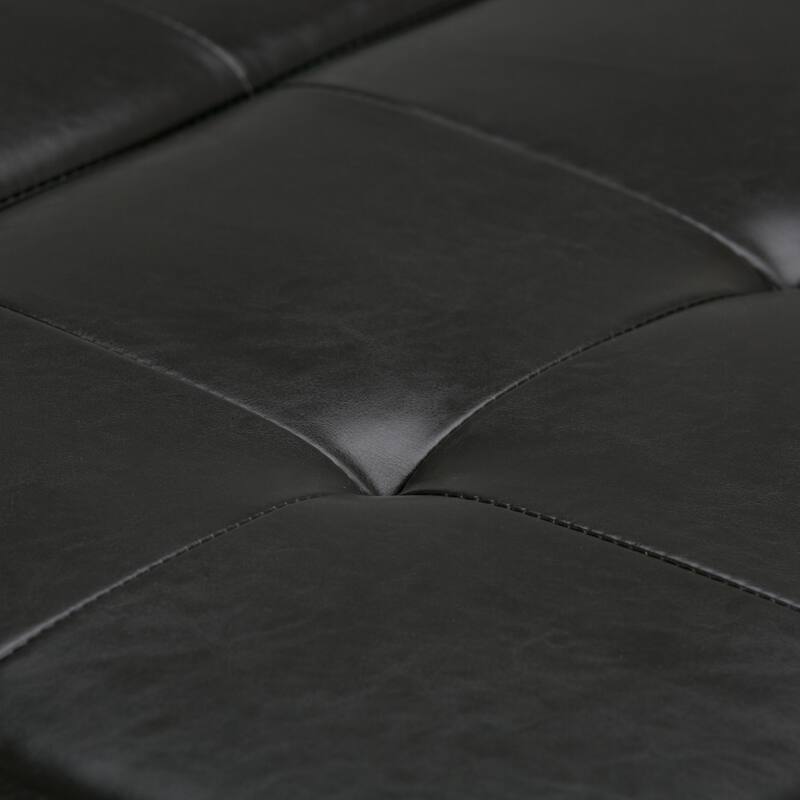 Square Coffee Table Storage Ottoman
