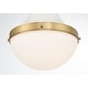 preview thumbnail 7 of 6, Minka Lavery 3934 Purelight 17" Wide Pendant with Etched Opal Glass