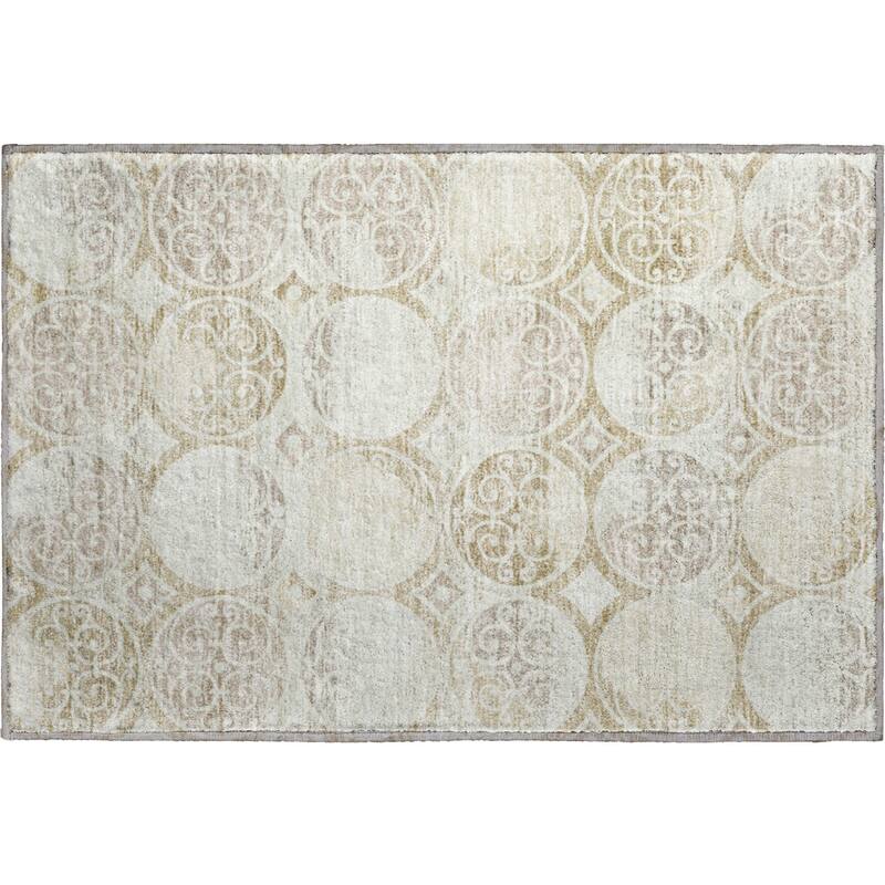 Premium Washable Super Soft Traditional Scroll Mayfield Rug