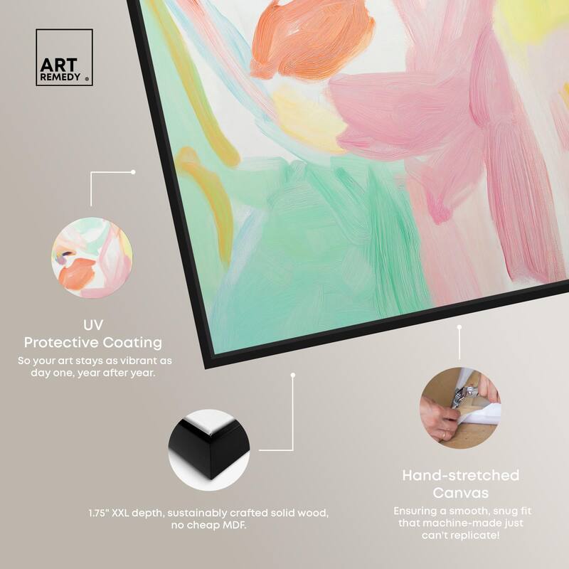 Hues of Emotion I Canvas by Art Remedy