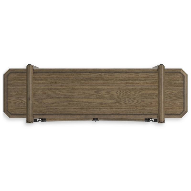Signature Design by Ashley Roanhowe Brown 71" Bookcase - 54"W x 17"D x 71"H