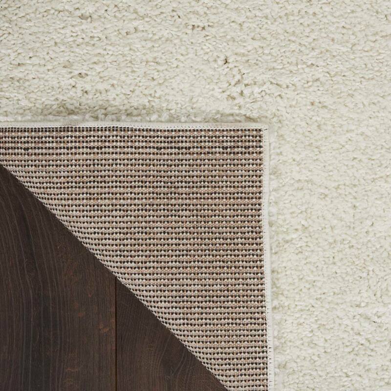 Nourison Shangri-La Solid Modern Plush Shag Area Rug