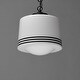 preview thumbnail 4 of 4, Maxim 21532WT Eureka 12" Wide 1 Light Pendant