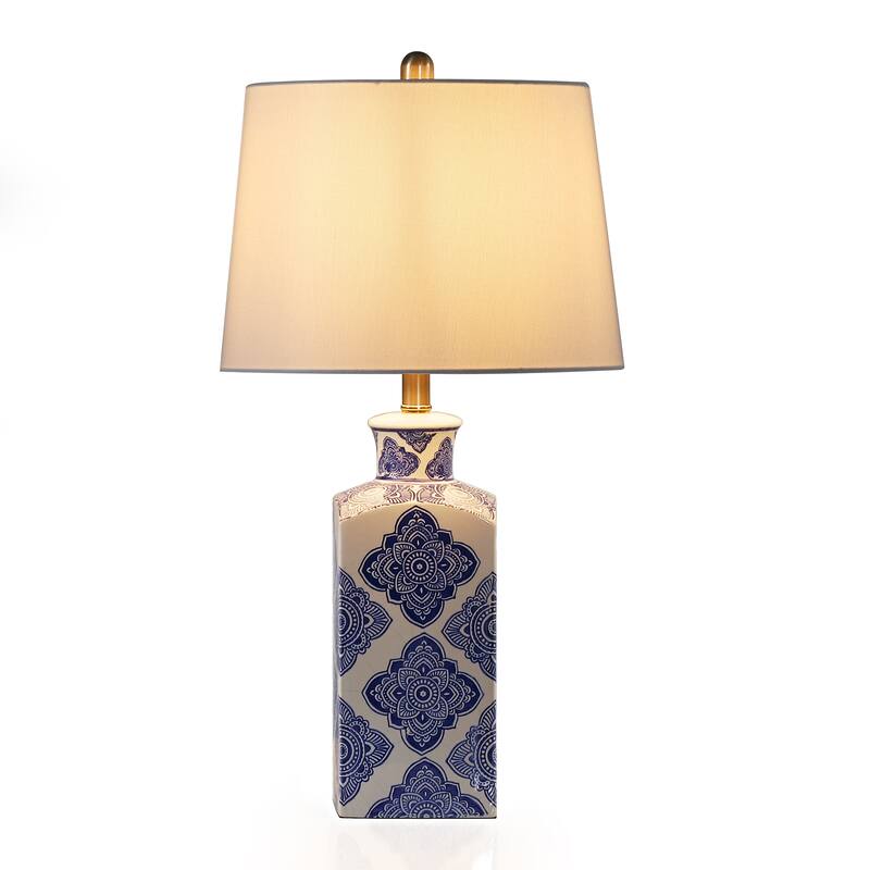 27"Modern Ceramic Lamp - N/A