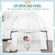 preview thumbnail 8 of 22, Dream On Me Ziggy Square Playard with Canopy