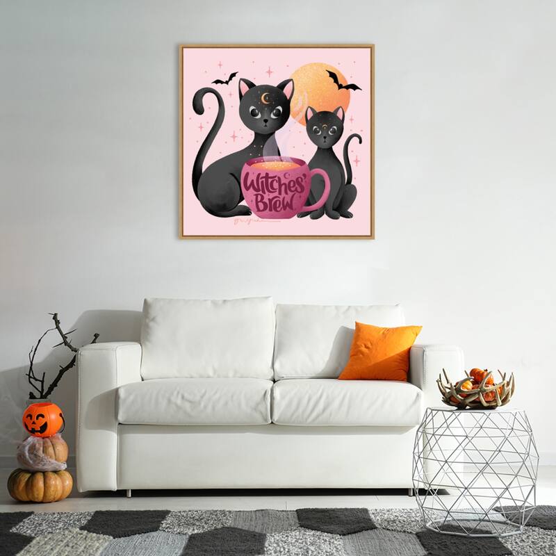 Witches Brew by Gia Graham Framed Canvas Wall Art Print