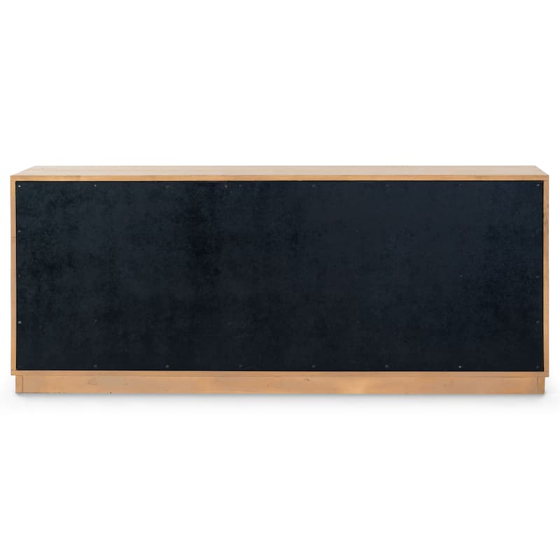 SAFAVIEH Couture Zeus 4 Door Wood Media Stand - 58"W x 18"D x 24"H