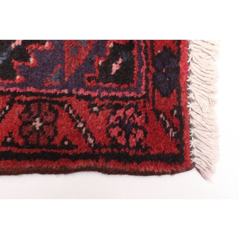 ECARPETGALLERY Hand-knotted Andelz Black Wool Rug - 4'6 x 7'1