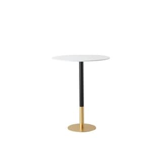 Linx 31.5 inch Round Pub Table in Black