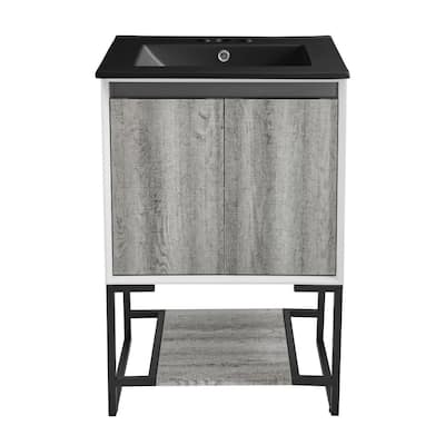 Swiss Madison SM-BV142-3MB Marseille 24" Free Standing Single Basin
