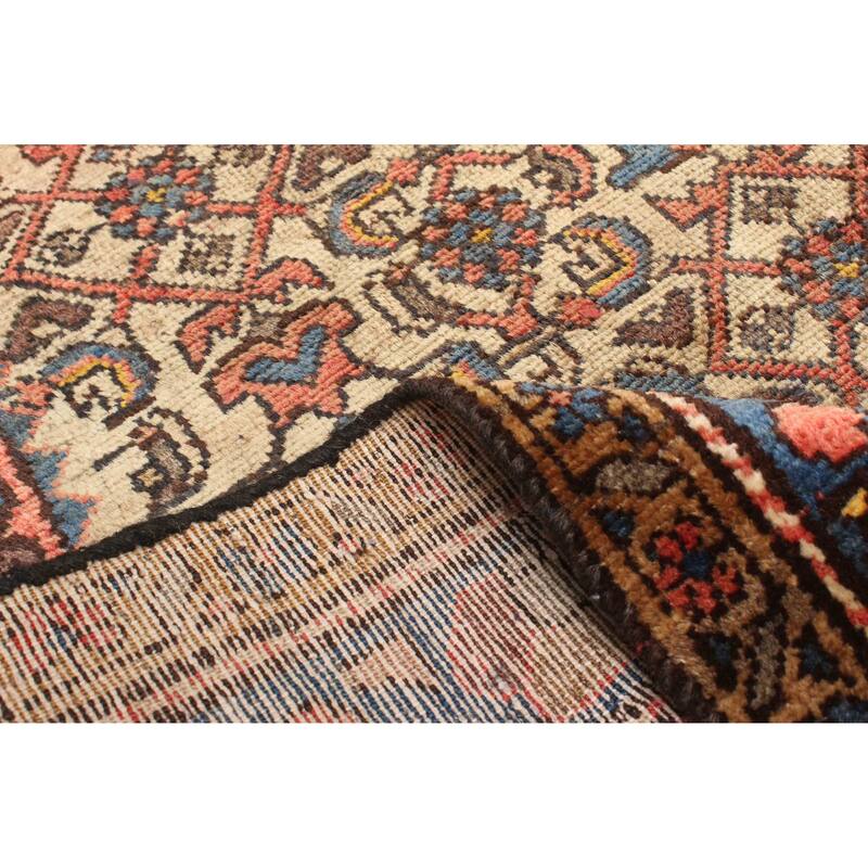 ECARPETGALLERY Hand-knotted Andelz Cream Wool Rug - 3'3 x 7'1