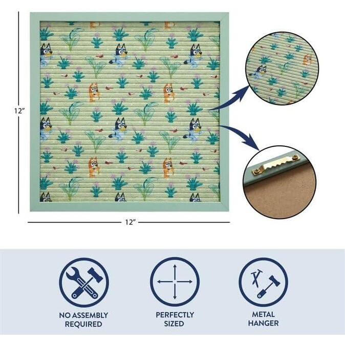 Bluey Letter Board Sign Custom Message Display Board Decor