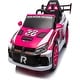preview thumbnail 16 of 21, 12V Kids Ride On Car with Remote Control,Battery Powered Pedal Vehicles Ride On Racing Drift Car for Kids Pink