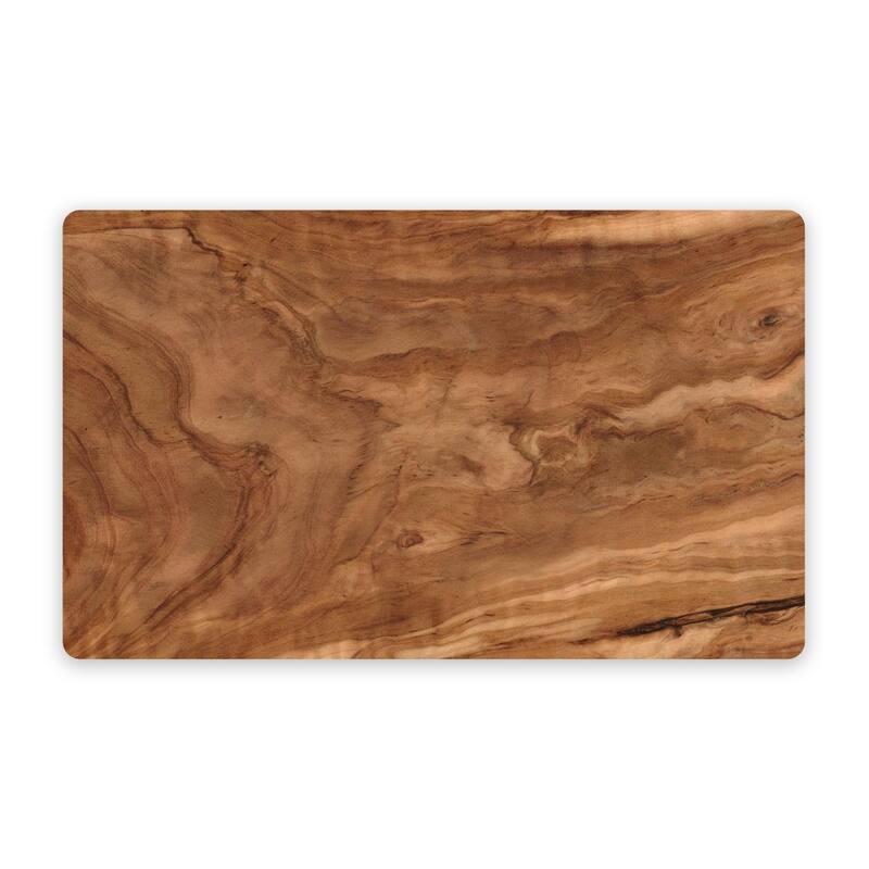 Abode Homewares Olive Melamine Pet Feeding Placemat - 19" x 11.5" - Natural - Set of 2 - Natural