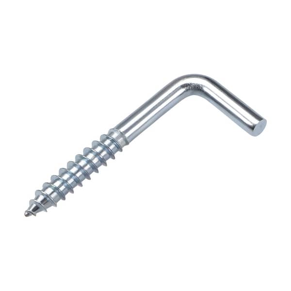1.3 Ceiling Hooks Cup Hook Fine Carbon Steel Screw-In Hanger for Indoor and Outdoor Use 100pcs