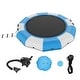 preview thumbnail 4 of 21, 13ft Recreational Inflatable Water Trampoline Bounce with 3-Step Ladder and Electric Air Pump