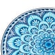 preview thumbnail 8 of 68, Indoor/Outdoor Turkish Mosaic Tile Side Table and Plant Stand