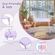 preview thumbnail 9 of 10, Homy Casa Kids 5-Piece Folding Table and Chair Set