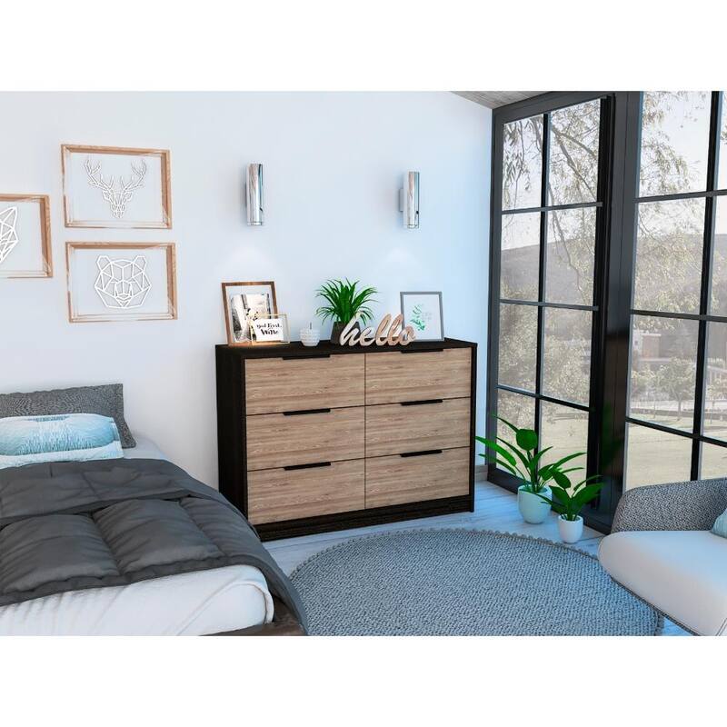 4 Drawers Dresser, Superior Top
