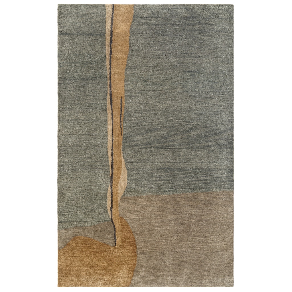 Terra by Obeetee Salina Coleman Green Rug