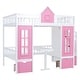 preview thumbnail 90 of 156, Modern Style Wooden Bunk Bed with Changeable Table, Upper Bed and Down Desk