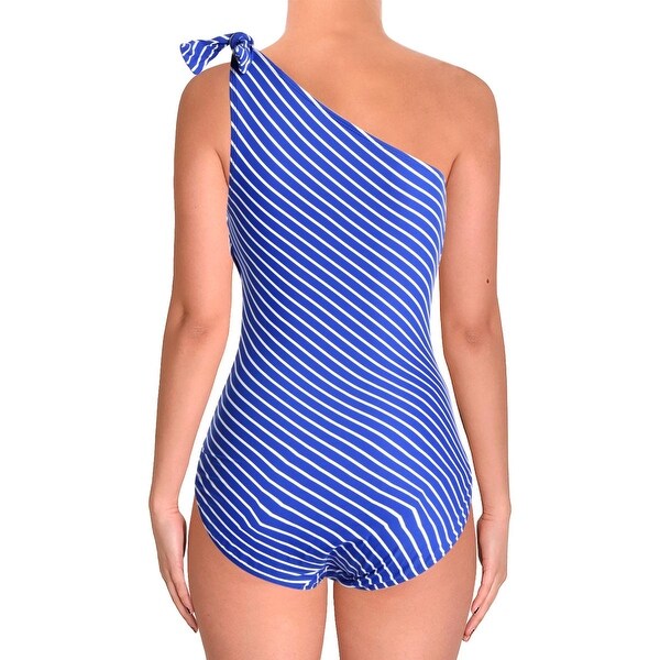 ralph lauren striped swimsuit