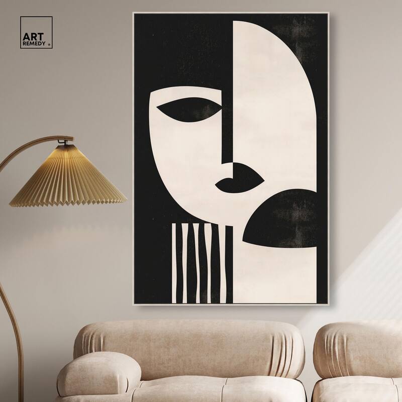 The Mask III Canvas by Art Remedy