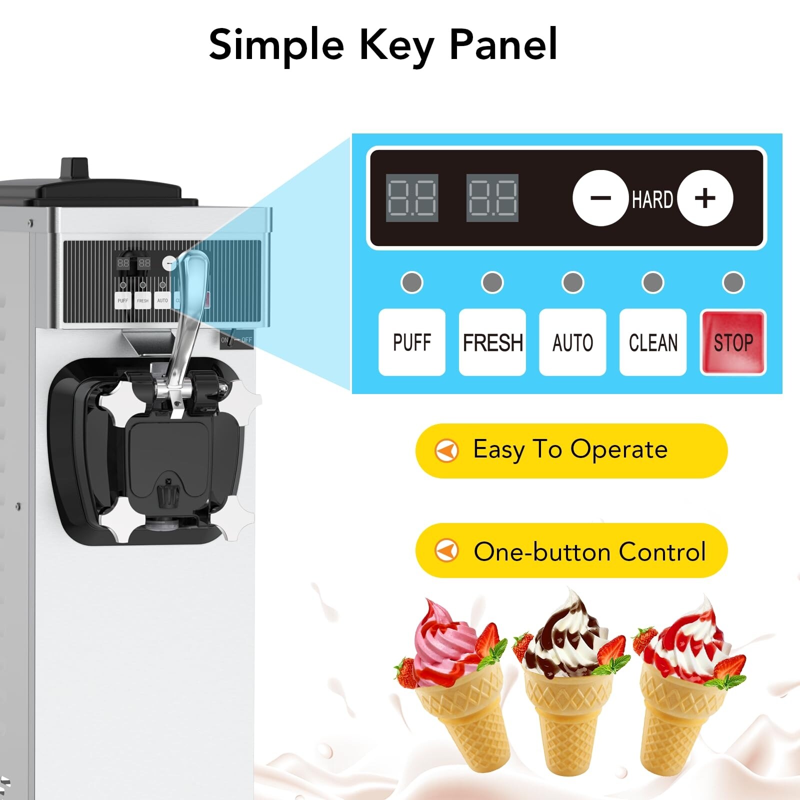 Commercial Ice Cream Machine Bed Bath Beyond 39379908