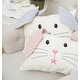 preview thumbnail 3 of 6, 13" x 18" Boy Easter Bunny w/ Flap Ears Decorative Accent Throw Pillow