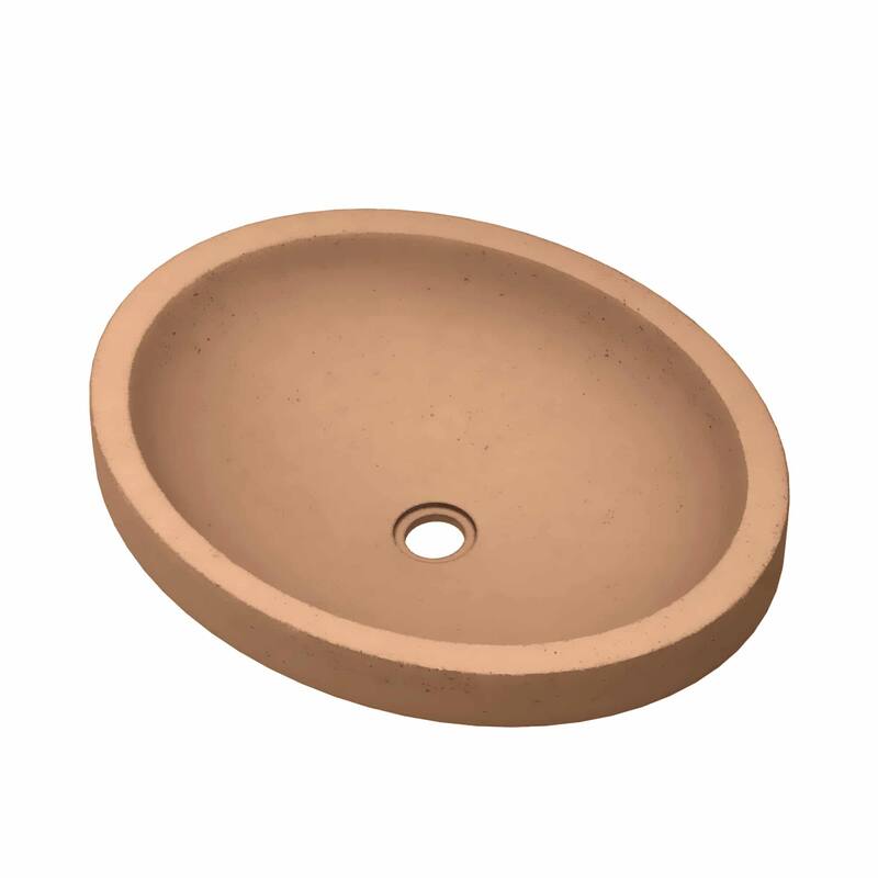 Native Trails Tolosa 19" Single Basin NativeStone Bathroom Sink for