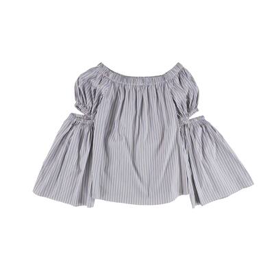 Bar Iii Womens Off The Shoulder Baby Doll Blouse
