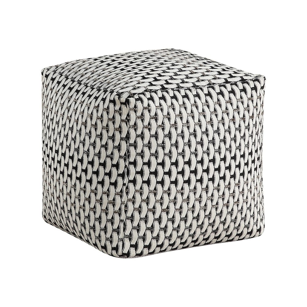 Freemont & Park Ossela Fabric Square Pouf