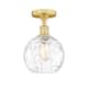Option Clear Water Glass / Satin Gold