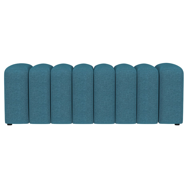 Summer Fabric Upholstered Tufted Accent Bench