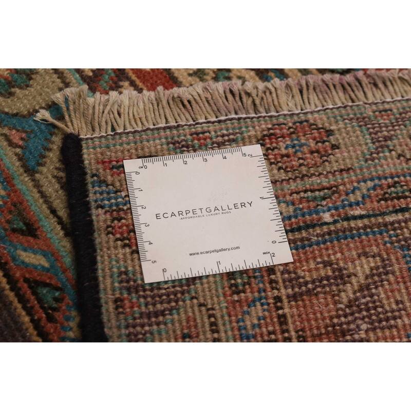 ECARPETGALLERY Hand-knotted Antalya Vintage Dark Copper Wool Rug - 9'5 x 12'7
