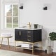preview thumbnail 98 of 143, Altair Wildy Bathroom Vanity with White Composite Stone Top without Mirror