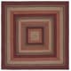 preview thumbnail 28 of 146, SAFAVIEH Handmade Braided Chandrima Cotton Rug 6' Square - Brown/Rust