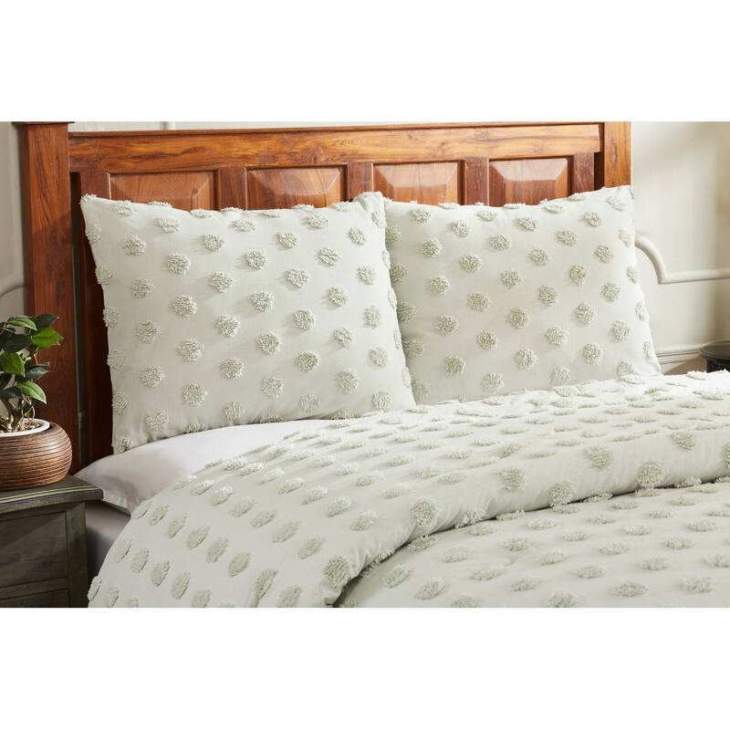 Better Trends Athenia Comforter Set - 100% Cotton Soft & Plush Chenille, Tufted Elegant Design, Machine Washable & Tumble Dry