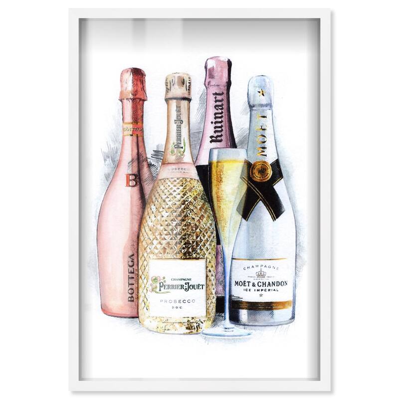 Doll Memories - Live the moment Shadowbox by Art Remedy - White - 10" x 15"