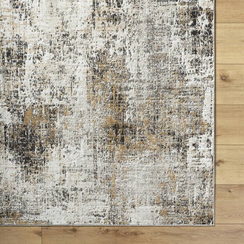 Livabliss Allegro Casual Distressed Abstract Area Rug