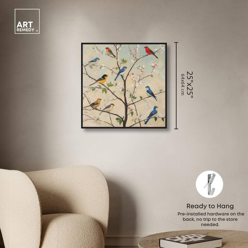 Arboreal Aria I Canvas by Art Remedy