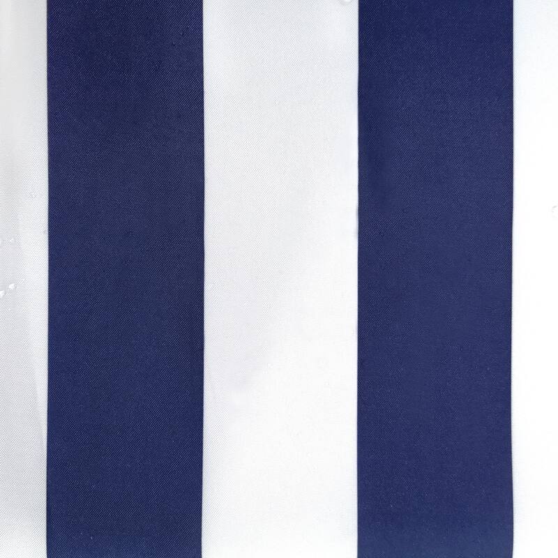Seascapes Stripe Indoor/Outdoor Grommet Curtain Panel - Pair