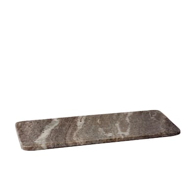 Brown Galaxy Marble Rectangle Tray