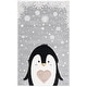 preview thumbnail 3 of 16, SAFAVIEH, Carousel Kids Henriikka Penguin Rug 3'3" x 5'3" - Light Grey/Black