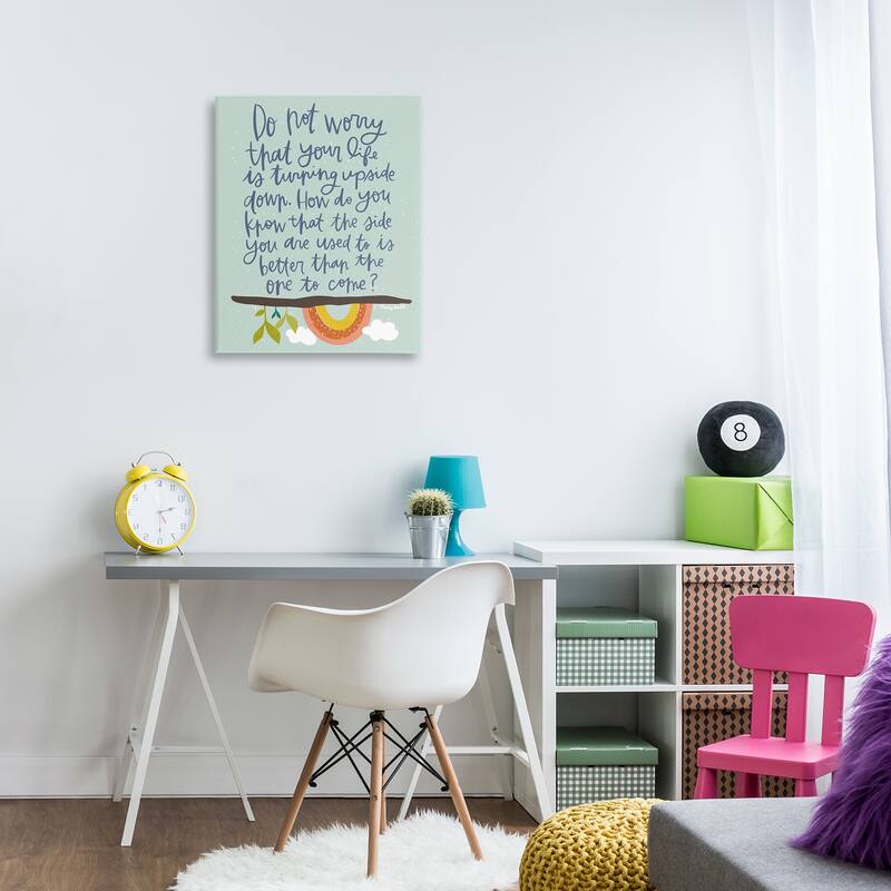 Stupell Hopeful Encouraging Phrase Canvas Wall Art Design By Mandy Ford Art + Illustration